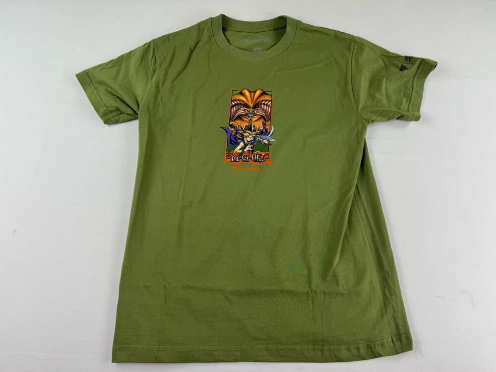 Hypland x Yu-Gi-Oh Exodia Olive T-Shirt Mens Small Anime